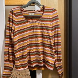 Striped Madewell Blouse